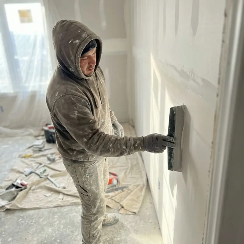 Professional drywall finishing