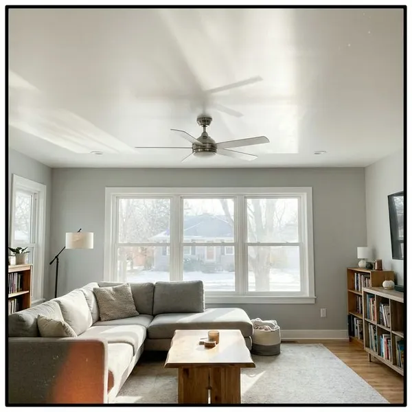 Architectural drywall detail in a Golden Hills residence